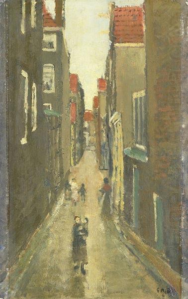 George Hendrik Breitner Neighborhood in the Jordaan, Amsterdam china oil painting image